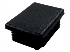 Čiapočka PILODEL® PVC 60 × 40 mm, čierná