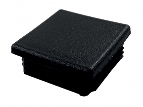Čiapočka PVC 80 × 80 mm, čierná