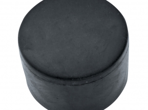 čiapočka PVC priemer 48 mm - farba čierná
