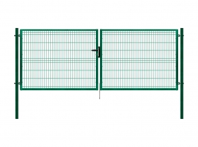 Dvojkrídlová brána PILOFOR® poplastovaná (Zn + PVC) - rozmer 4118 × 1045 mm