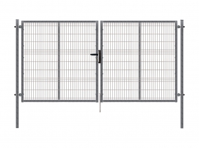 Dvojkrídlová brána PILOFOR® pozinkovaná (Zn) - rozmer 4118 × 1045 mm