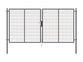 Dvojkrídlová brána PILOFOR® SUPER pozinkovaná (Zn) - rozmer 4118 × 1780 mm
