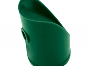 koncovka podpery PVC priemer 38 mm - farba zelená