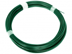 Napínacie drôt poplastovaný (Zn + PVC) - zelený, dĺžka 52 m