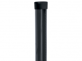 Plotový stĺpik s montážní lištou PILCLIP® poplastovaný (Zn + PVC), 2000/48, farba antracit