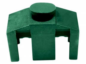 príchytka PVC pre panely PILOFOR CLASSIC - farba zelená