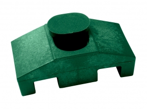 príchytka PVC pre panely PILOFOR SUPER - farba zelená