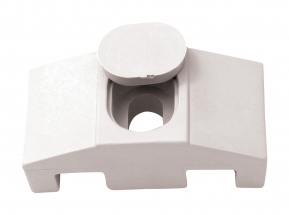 príchytka PVC pre panely PILOFOR SUPER STRONG - farba biela