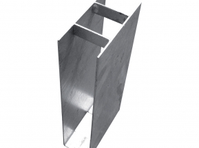 stabilizačný držiak pozinkovaný (Zn) - priebežný, výška 30 cm, priemer 48 mm