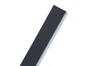 Stĺpik PILOFOR® poplastovaný (Zn + PVC) 60 × 60 mm - dĺžka 200 cm, barva antracit