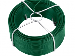 Viazací drôt 0,9/1,4 mm poplastovaný (Zn + PVC) v drôtenom obale - dĺžka 60 m