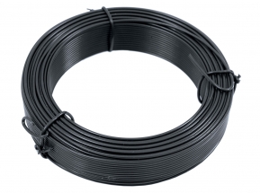 Viazací drôt 1,4/2,0 mm poplastovaný (Zn + PVC), antracit - dĺžka 50m