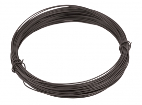 Viazací drôt 1,4/2,0 mm poplastovaný (Zn + PVC), hnedý - dĺžka 50m