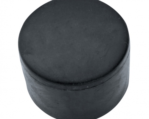 čiapočka PVC priemer 38 mm - farba čierná