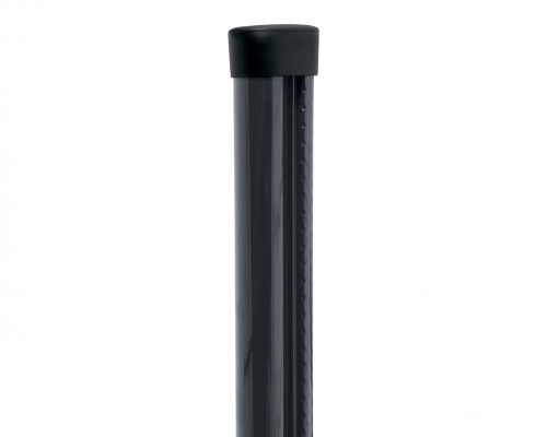 Plotový stĺpik s montážní lištou PILCLIP® poplastovaný (Zn + PVC), 2300/48, farba antracit