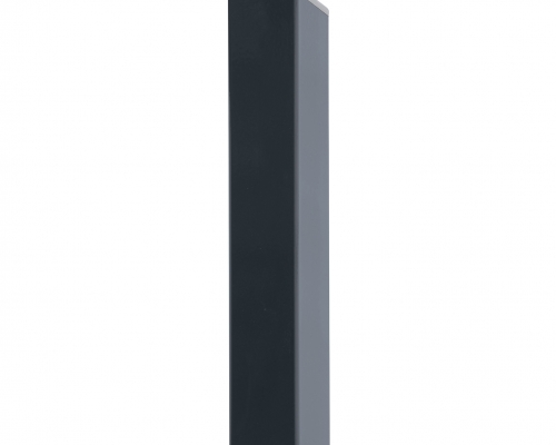 stĺpik PILODEL® pozinkovaný (Zn + PVC) 60 × 40 mm - dĺžka 200 cm, RAL 7016 - antracit