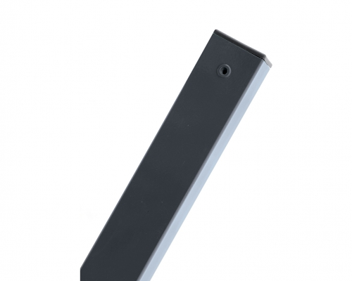 Stĺpik PILOFOR® poplastovaný (Zn + PVC) 60 × 60 mm - dĺžka 170 cm, barva antracit
