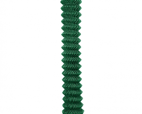 Štvorhranné pletivo poplastované IDEAL Zn + PVC 50 - SUPER (kompaktný zvitok, bez napínacieho drôtu) - výška 125 cm, zelená, 25