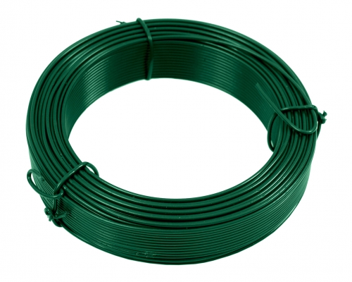 Viazací drôt 2,6 mm poplastovaný (Zn + PVC) - dĺžka 25 m