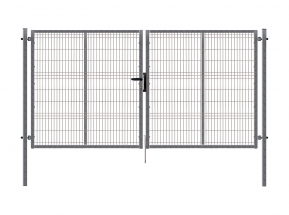 Dvojkrídlová brána PILOFOR® pozinkovaná (Zn) - rozmer 4118 × 1545 mm