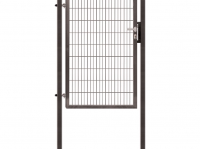 Jednokrídlová bránka PILOFOR® SUPER poplastovaná (Zn + PVC) - antracit, rozmer 1094 × 1580 mm