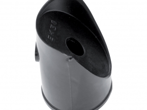 koncovka podpery PVC priemer 38 mm - farba čierná