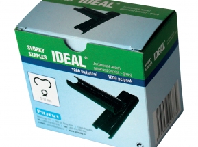 Svorka IDEAL poplastovaná (Zn + PVC), balenie 1 000 ks