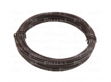 Viazací drôt 1,4/2,0 mm Zn + PVC (poplastovaný), hnedý, dĺžka 50 m