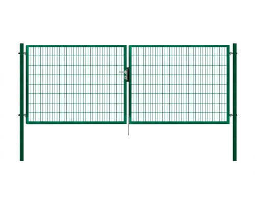dvojkrídlová brána PILOFOR® SUPER poplastovaná (Zn + PVC) - rozmer 4090 × 1180 mm