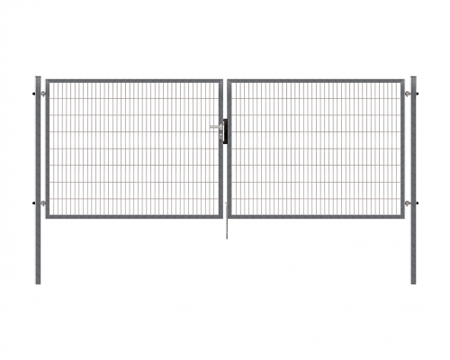 Dvojkrídlová brána PILOFOR® SUPER pozinkovaná (Zn) - rozmer 4118 × 1380 mm