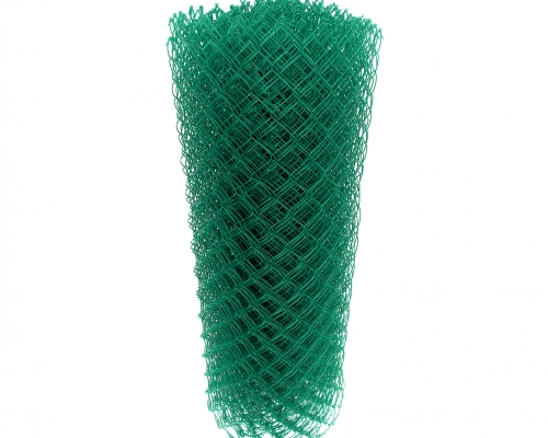 Štvorhranné pletivo poplastované IDEAL Zn+PVC (bez napínacieho drôtu) - výška 180 cm, zelená, 15 m