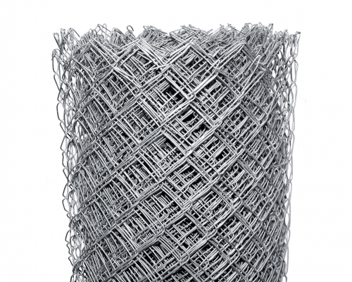 Štvorhranné pletivo pozinkované IDEAL Zn (guľatý zvitok nezapletený) - výška 100 cm, 25 m